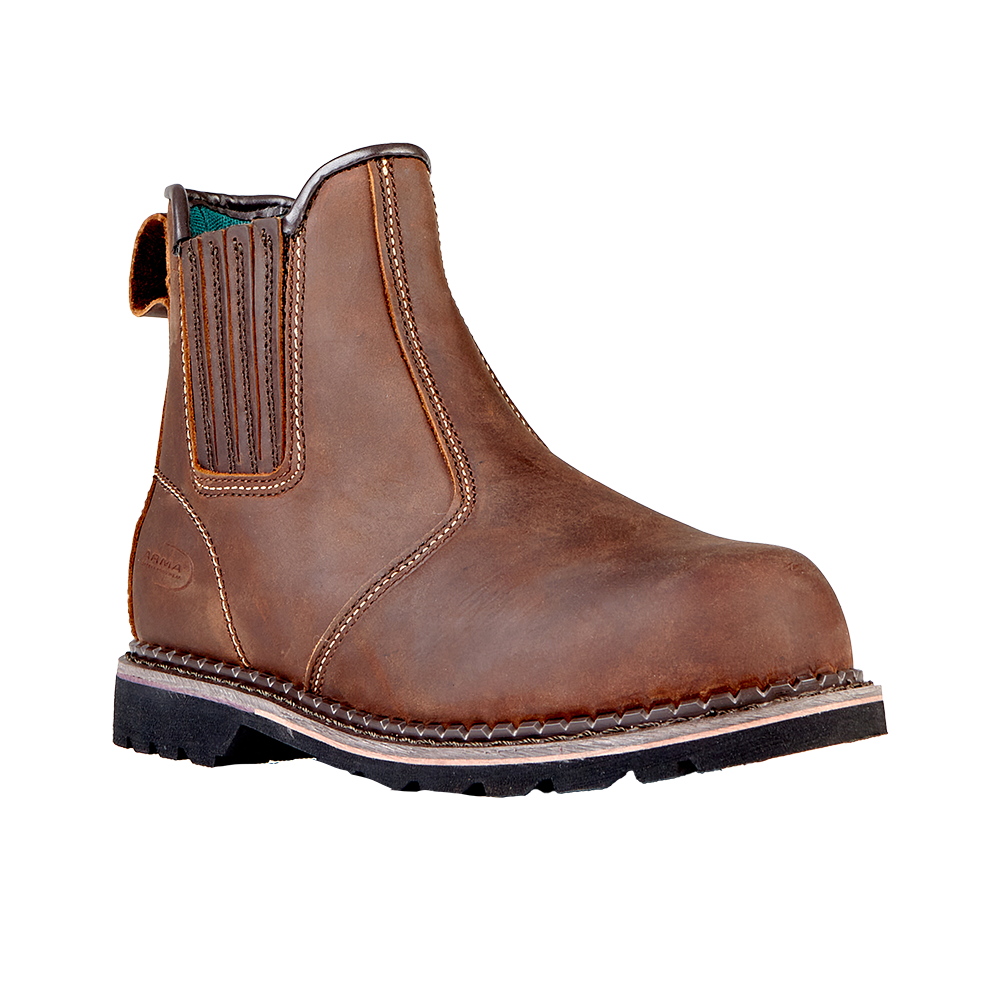 Ranger Full Grain Brown Leather Safety Dealer Boot S3 – SF4526