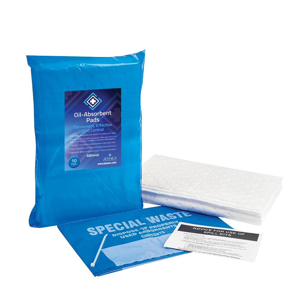 BACAÂ® Oil-Absorbent Pads 10 Pack - AB5440