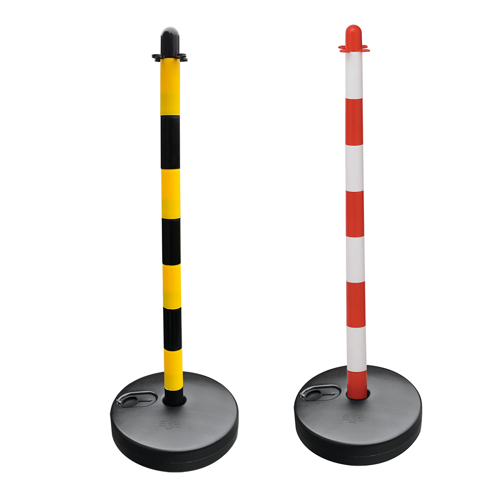 Pair of Plastic Posts & Fillable Bases 90cm – BC0838