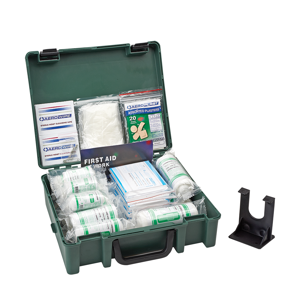 10 Person First Aid Kit with Wall Bracket – FA3504