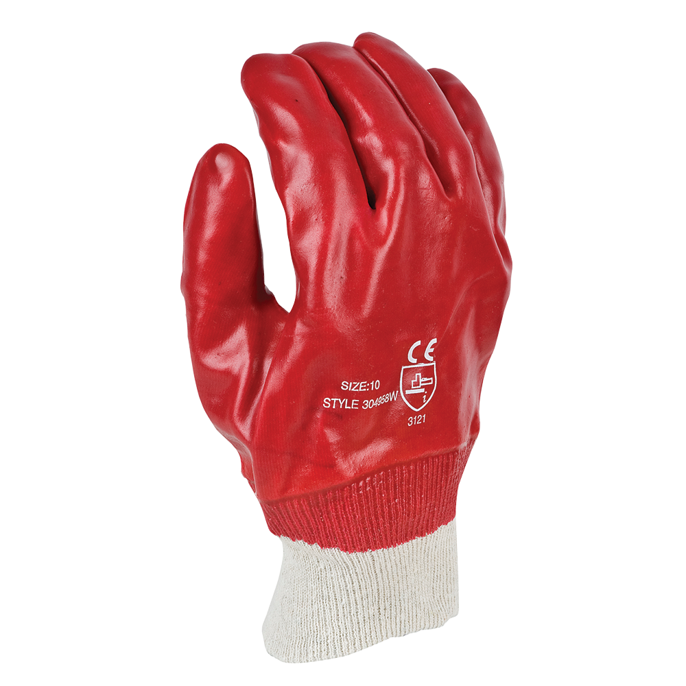 PVC Knitted Wrist Gloves – GL6502