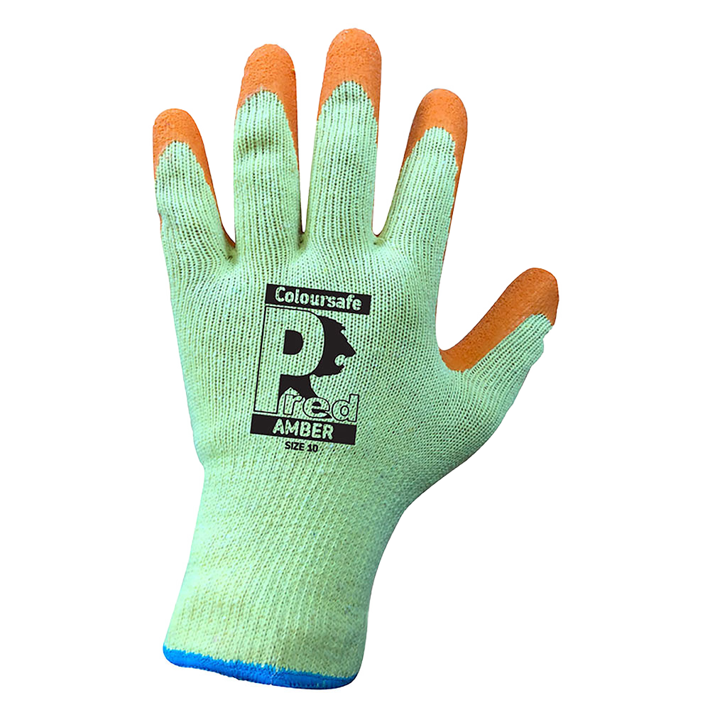 Orange Latex Coated Gloves – GL9650