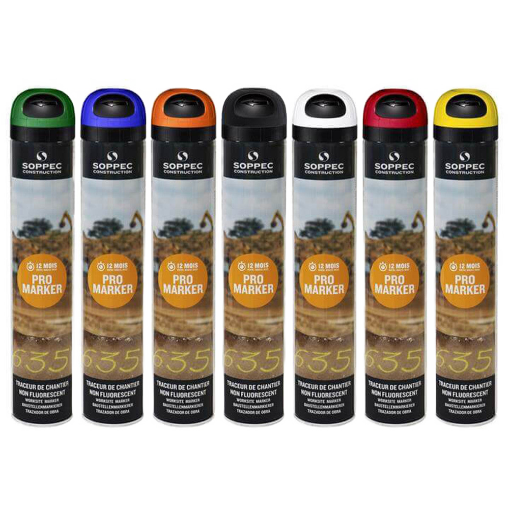 Semi-Permanent Line Marker Spray Paint – 750ml – RP2452